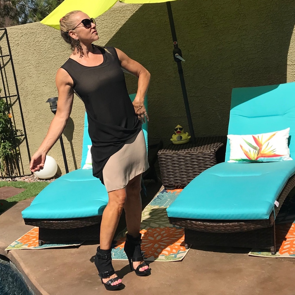 All Saints Draped overlay Mini dress - Picture 8 of 8